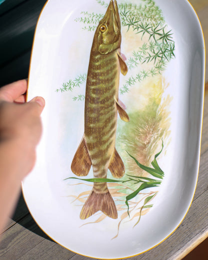 XL Vintage PF Zajecar Fish Serving Platter