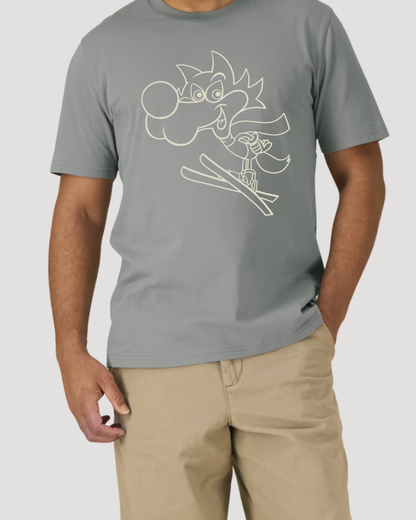 Unisex Gray Vučko T-Shirt