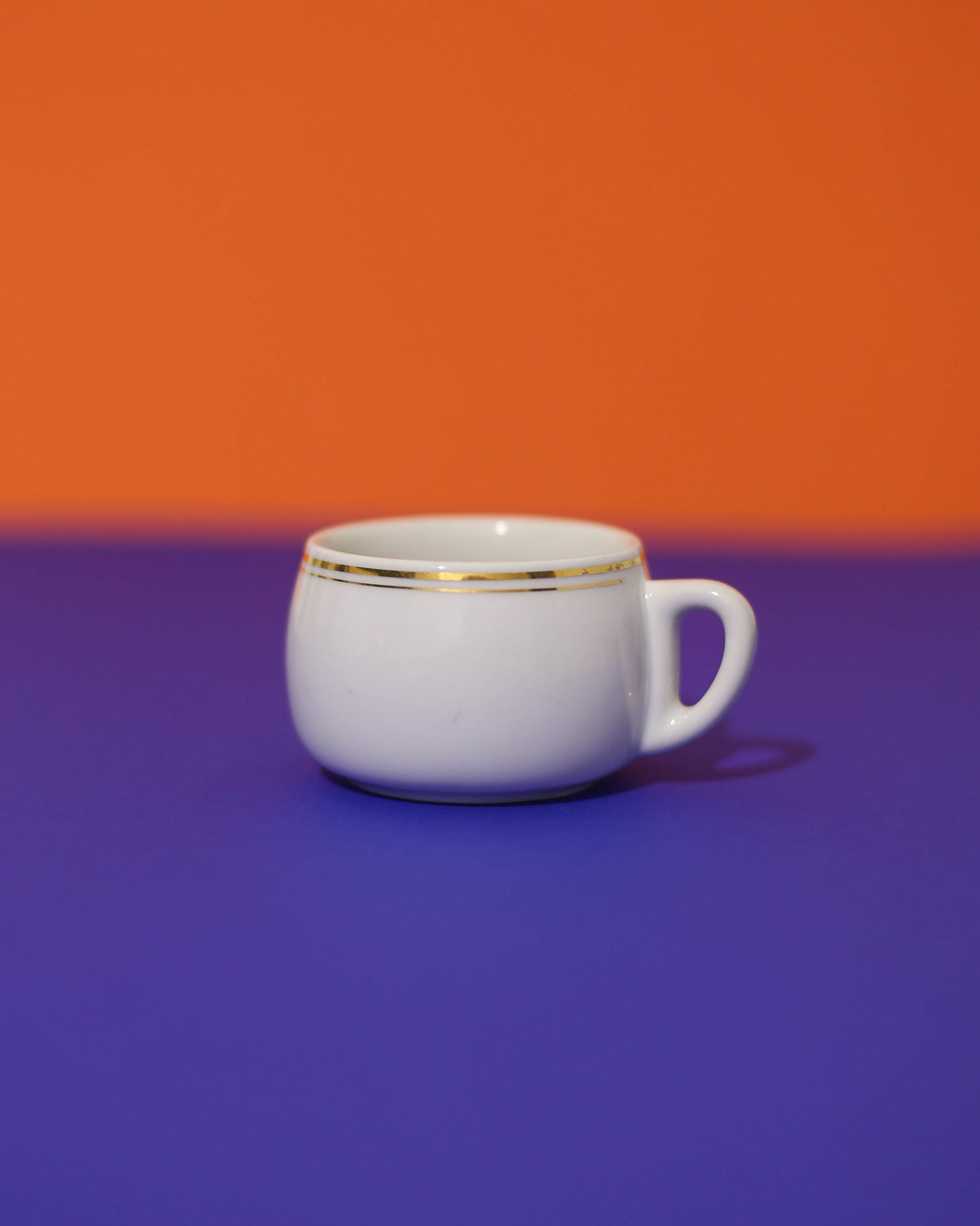 Jugokermika espresso cup with gold rim