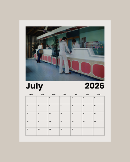 PRESALE - Wall Calendar 2026