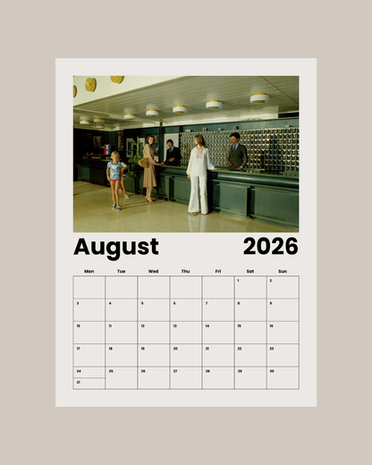 PRESALE - Wall Calendar 2026