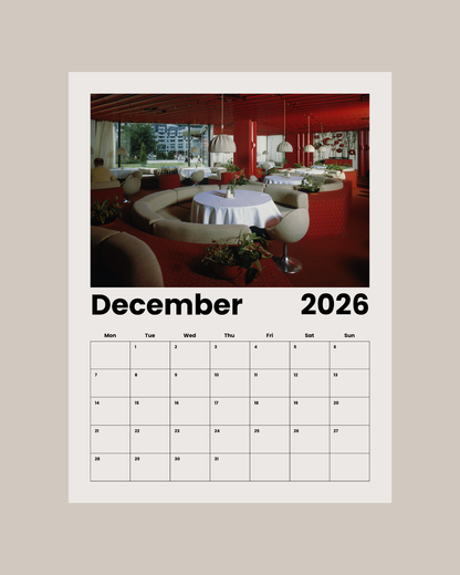 PRESALE - Wall Calendar 2026
