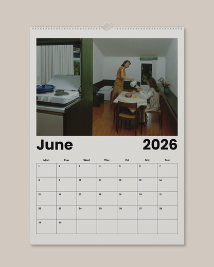 Wall Calendar Hotels of Yugoslavia 2026