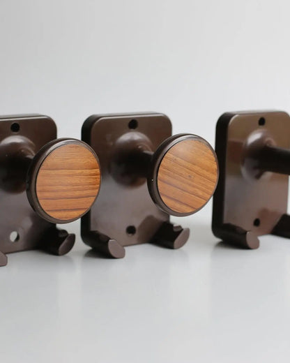 A set of 3 coat hooks - Made in Yugoslavia