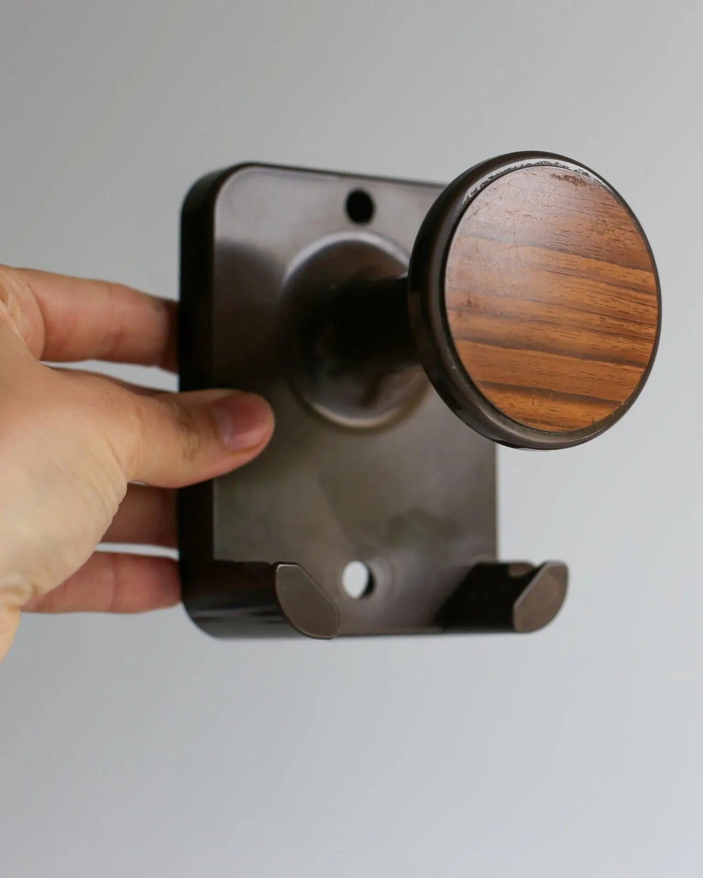 A set of 3 coat hooks - Made in Yugoslavia