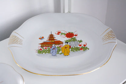 Vintage Jugoporcelan Dessert Plate Set