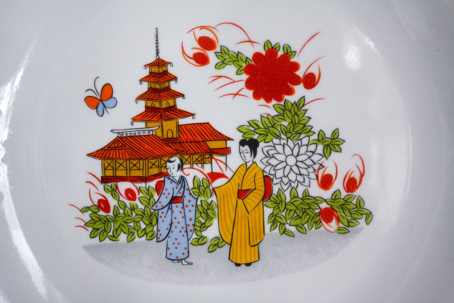 Vintage Jugoporcelan Dessert Plate Set