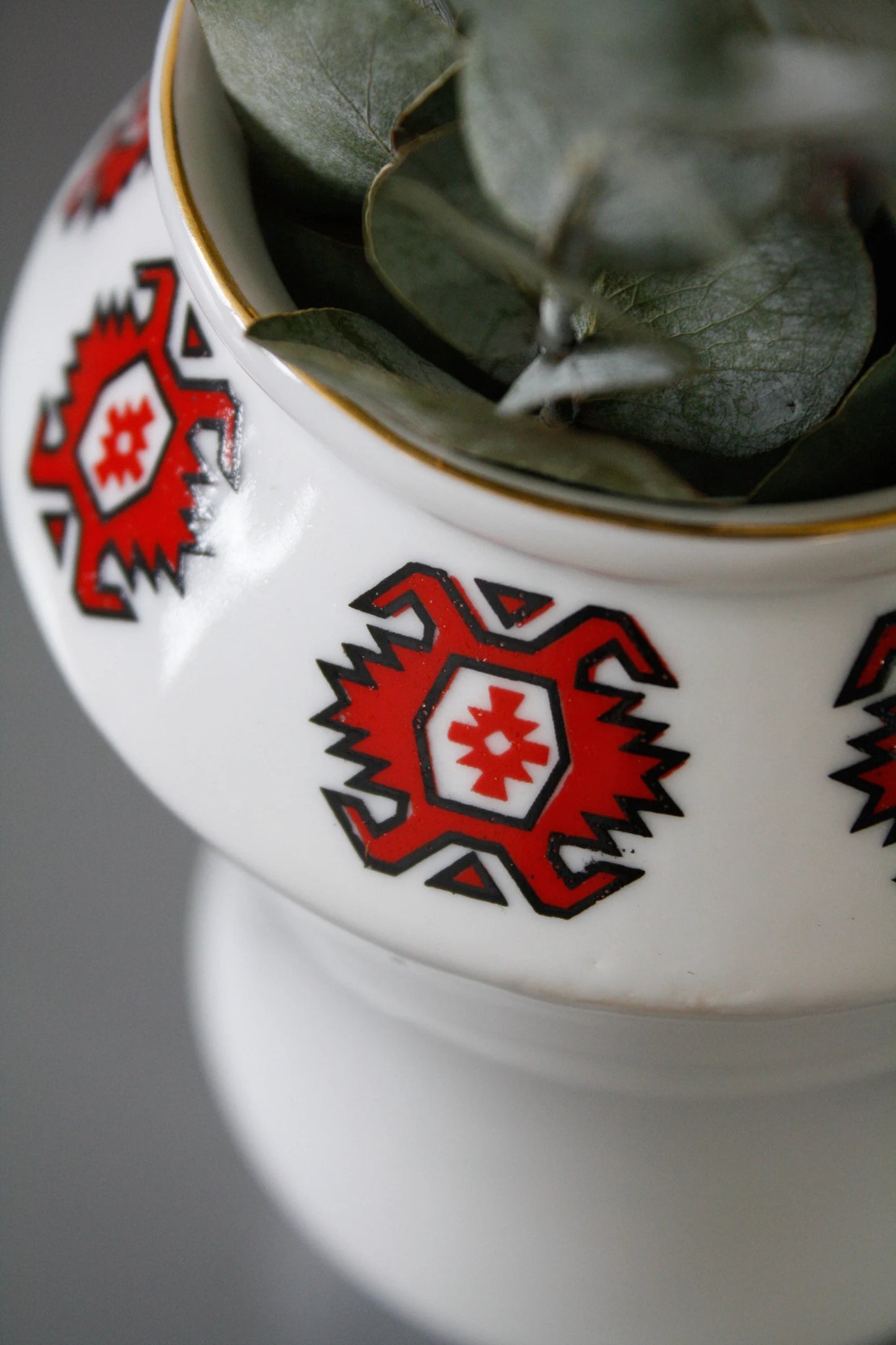 Vintage porcelain vase by FP Zaječar