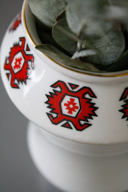 Vintage porcelain vase by FP Zaječar
