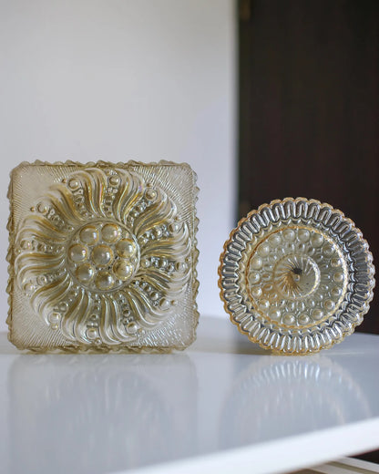 A set of two Vintage Sijaj Hrastnik Wall lamp