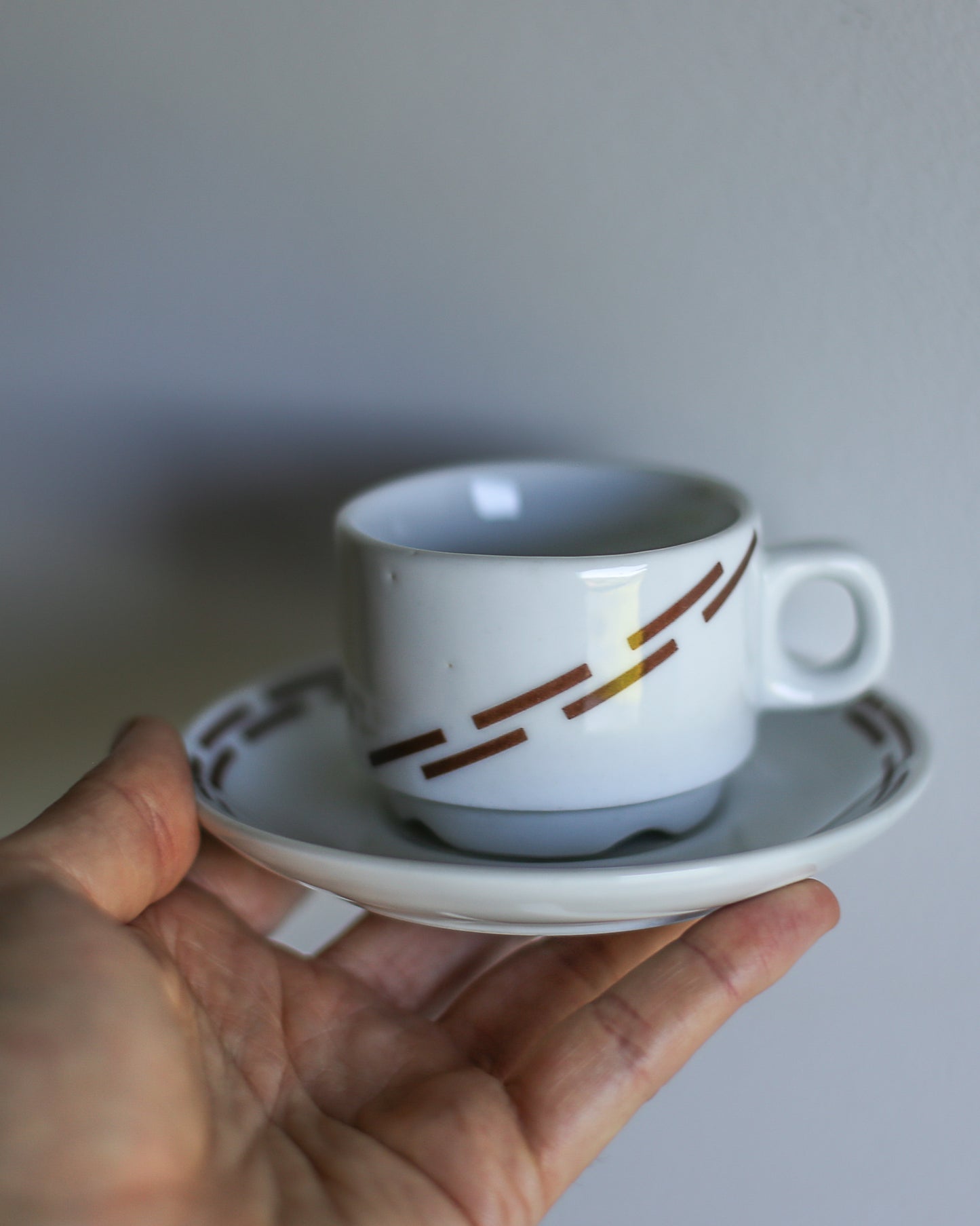 Set of 6 Vintage Jugokeramika Espresso Cups