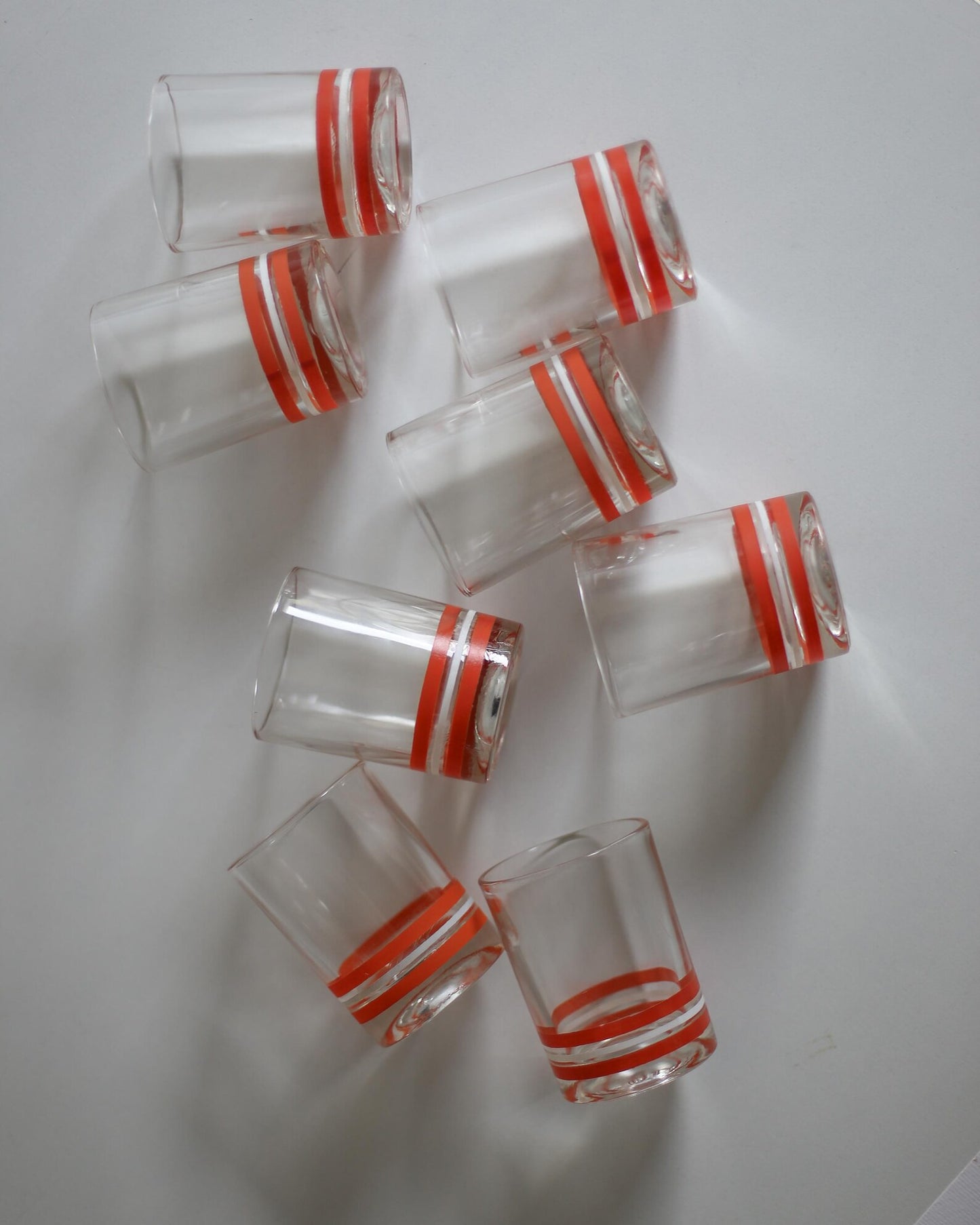 Set of 8 Vintage Kinderlada glasses