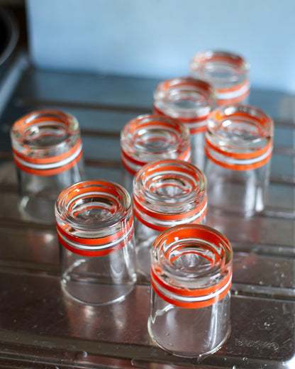 Set of 8 Vintage Kinderlada glasses