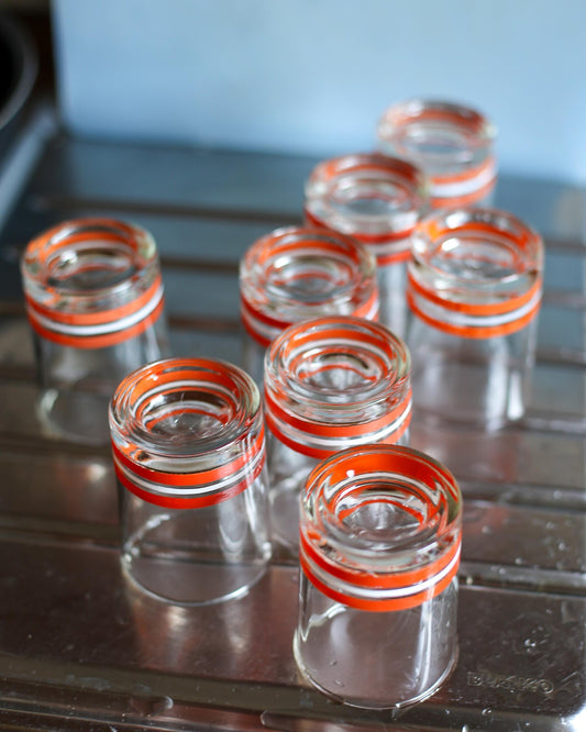 Set of 8 Vintage Kinderlada glasses