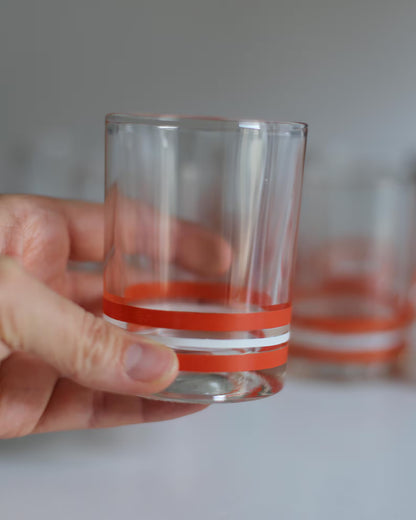 Set of 8 Vintage Kinderlada glasses