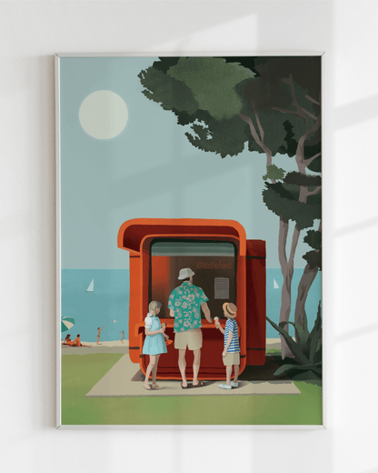 Kiosk K67 Poster – Premium Giclée Print - Made in Yugoslavia