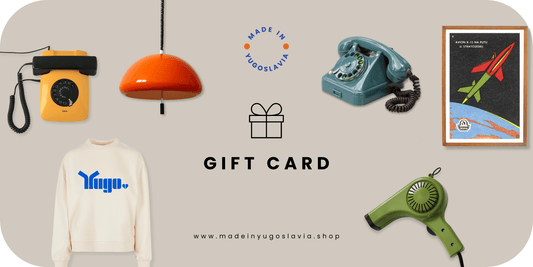 Made in Yugoslavia gift card - Made in Yugoslavia