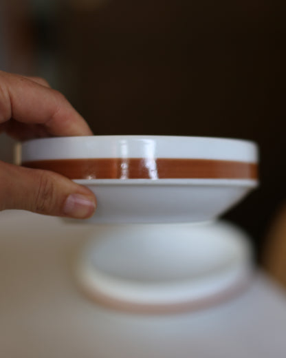 A set of 2 Jugokeramika bowls
