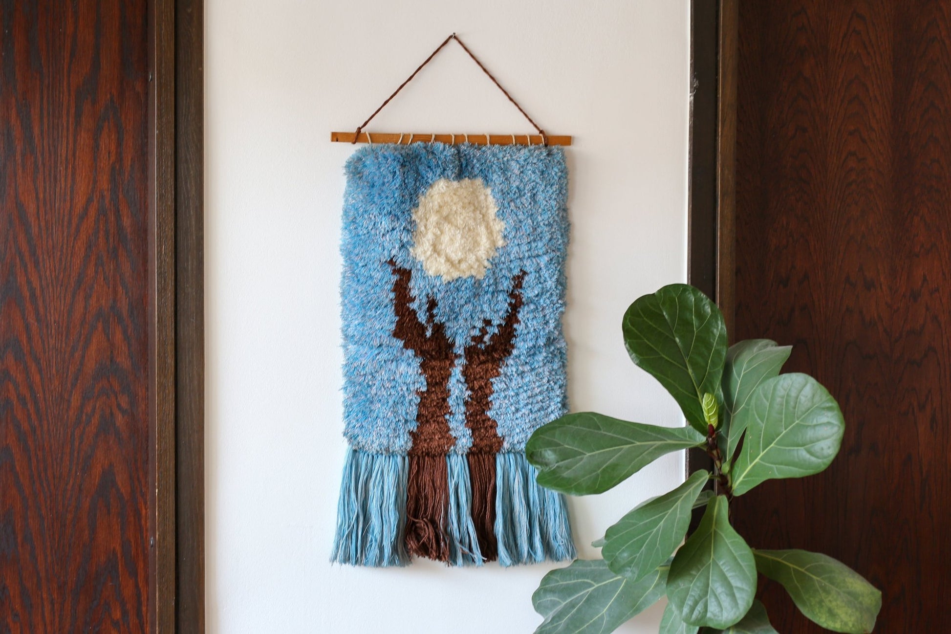 Retro wall tapestry - Made in Yugoslavia