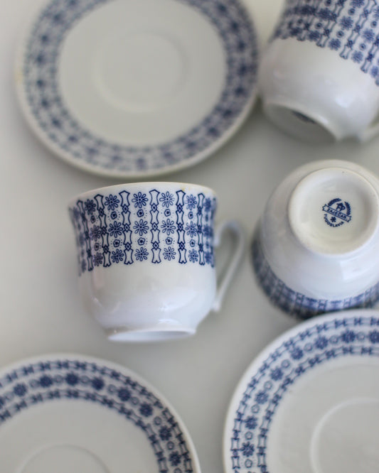 Vintage FP Zaječar Espresso Cups – Set of 4
