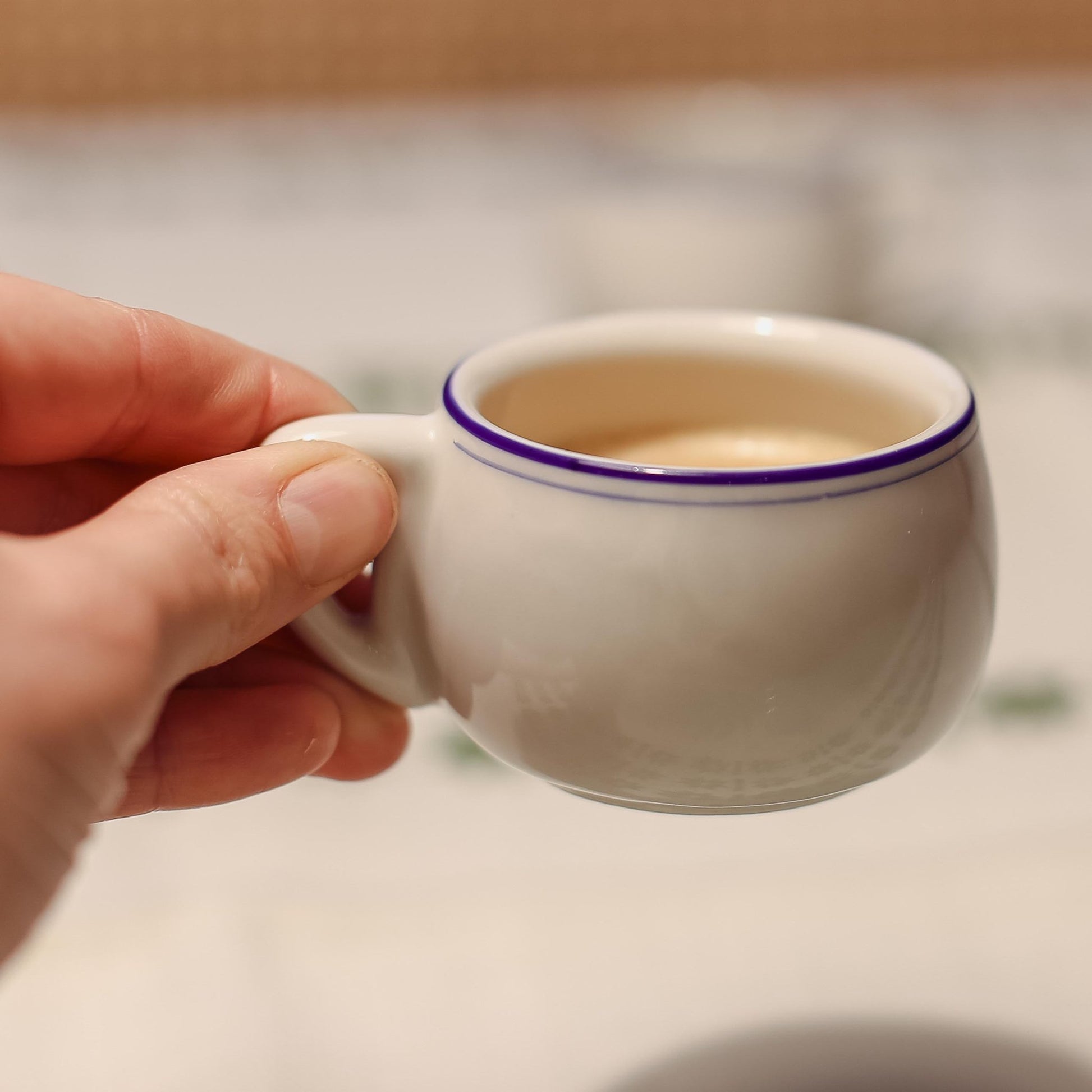Set of 2 Jugokeramika cups with a creamer - Made in Yugoslavia