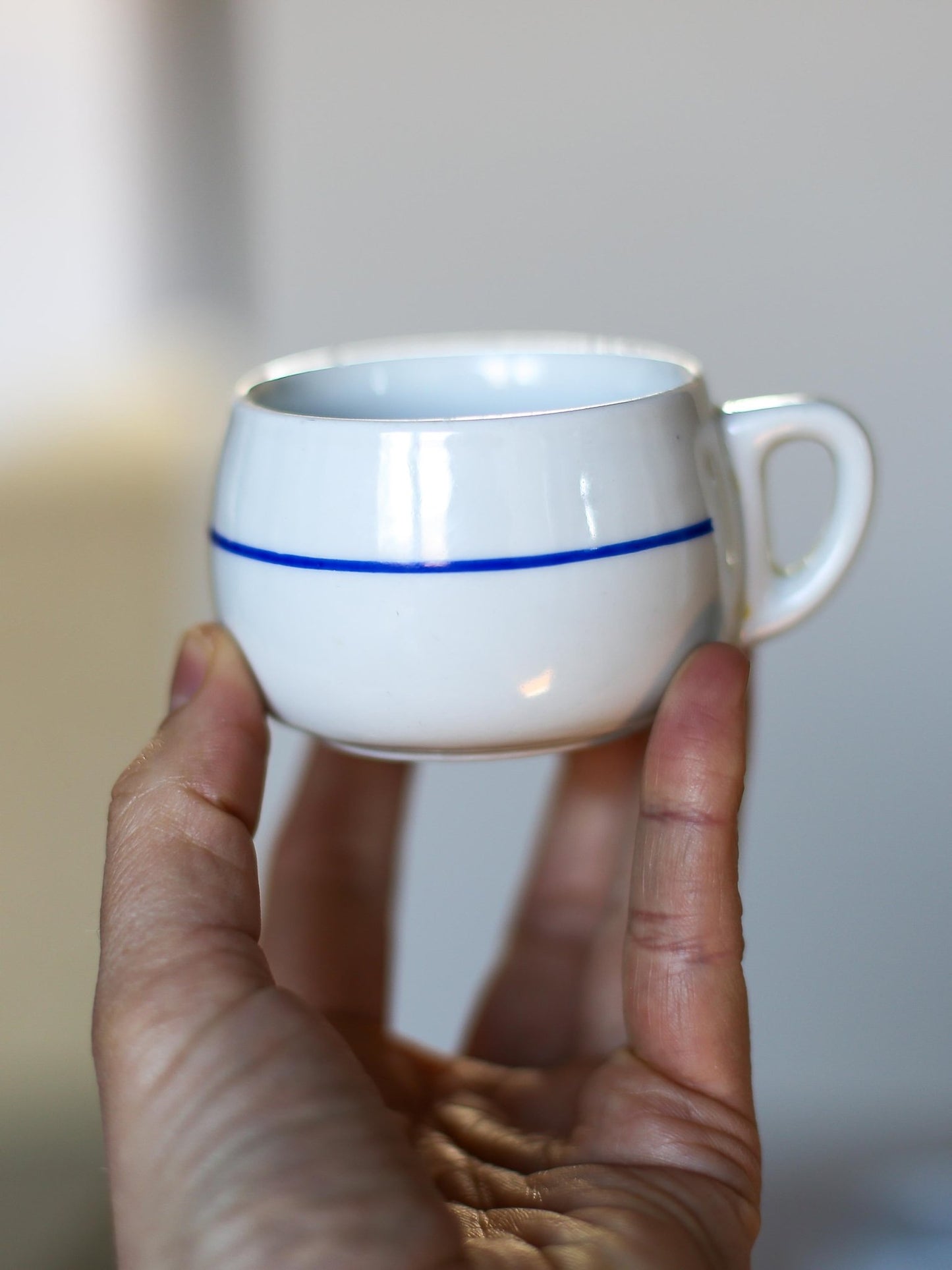Set of 6 Jugokeramika Chubby espresso cups - Made in Yugoslavia