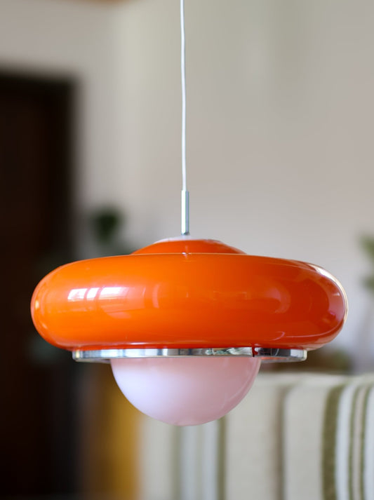 Vintage Sijaj Hrastnik UFO lamp - Made in Yugoslavia