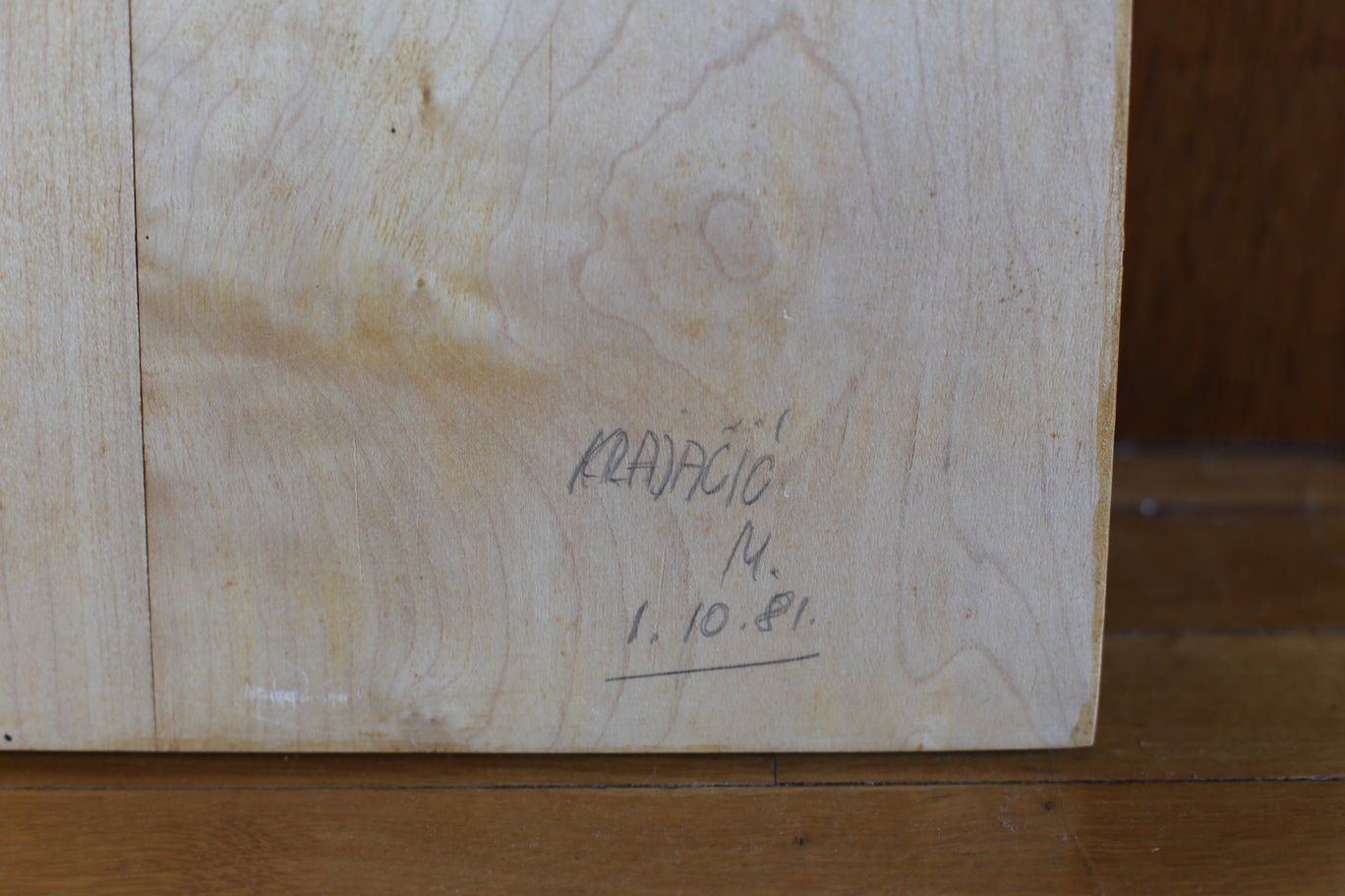 Vintage Wooden portrait of Tito - Made in Yugoslavia