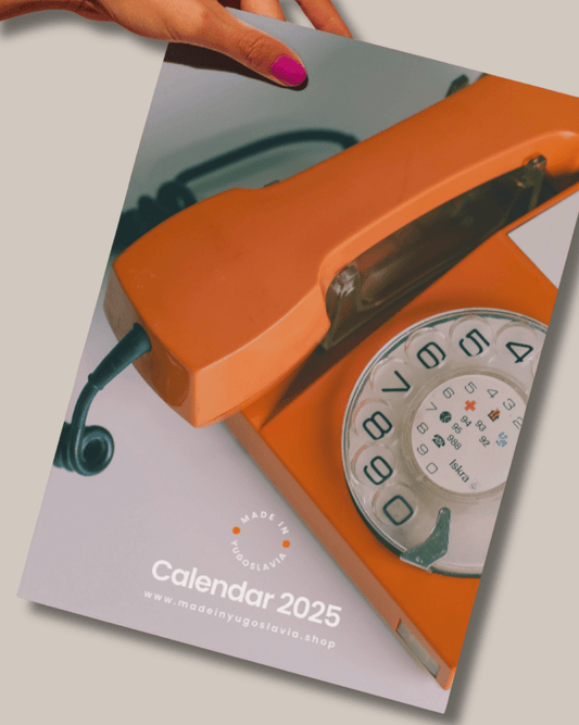 Wall Calendar 2025 - Made in Yugoslavia