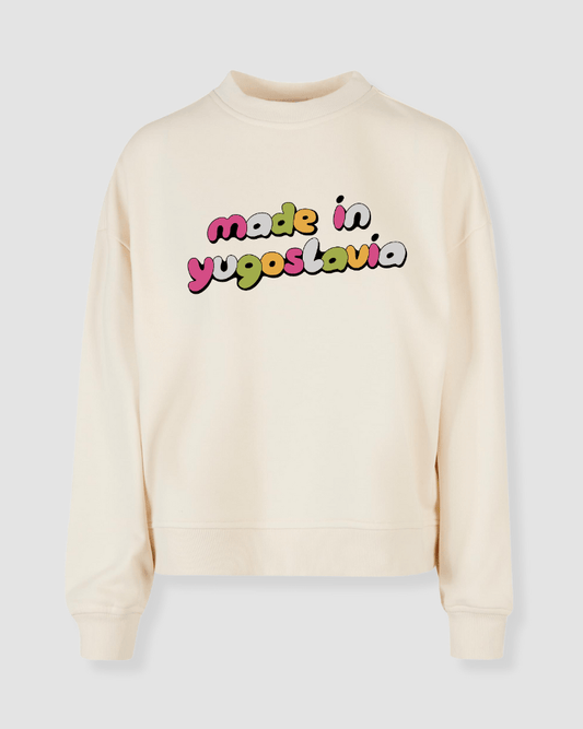 Women's MIYU crewneck sweatshirt - Made in Yugoslavia
