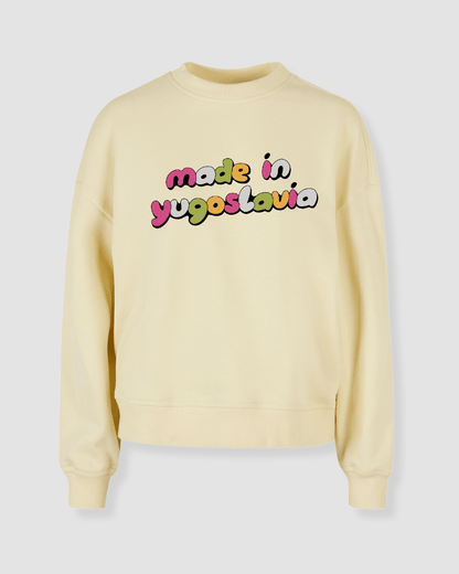 Women's MIYU crewneck sweatshirt - Made in Yugoslavia