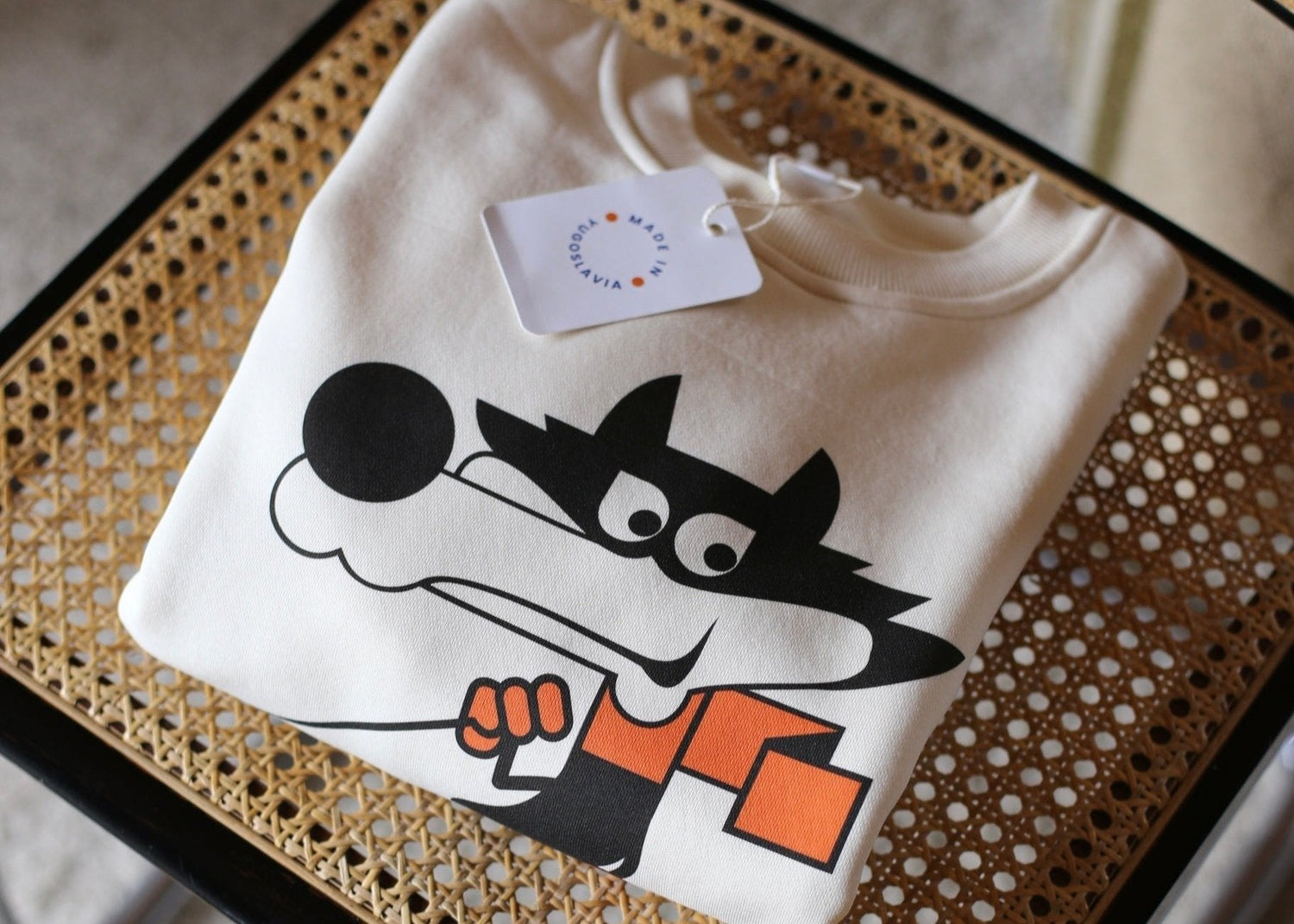 Women's Vucko crewneck sweatshirt - Made in Yugoslavia