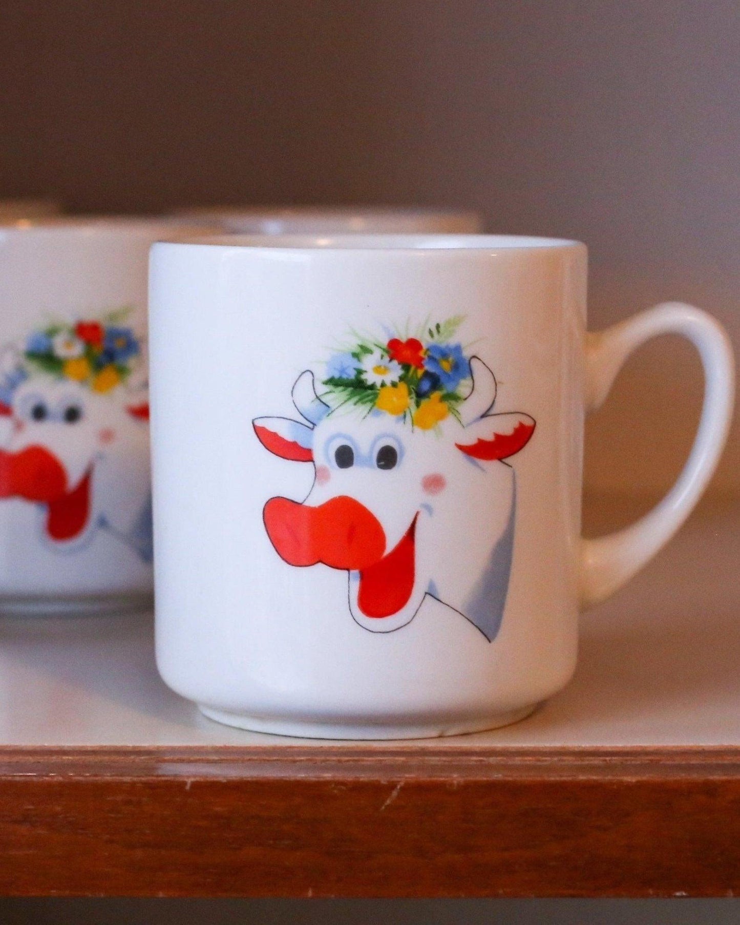 Vintage Kinderlada Kravica Mug - Made in Yugoslavia