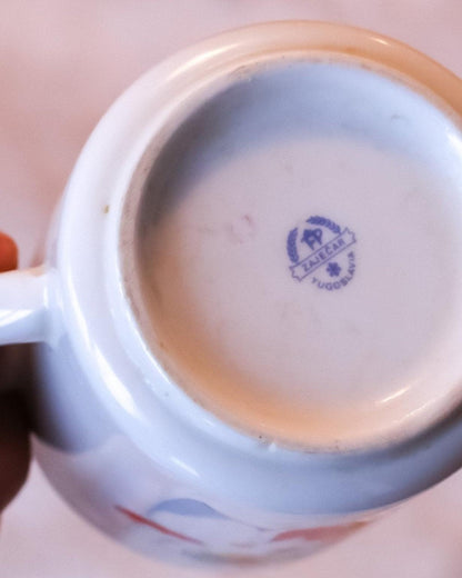 Vintage Kinderlada Kravica Mug - Made in Yugoslavia